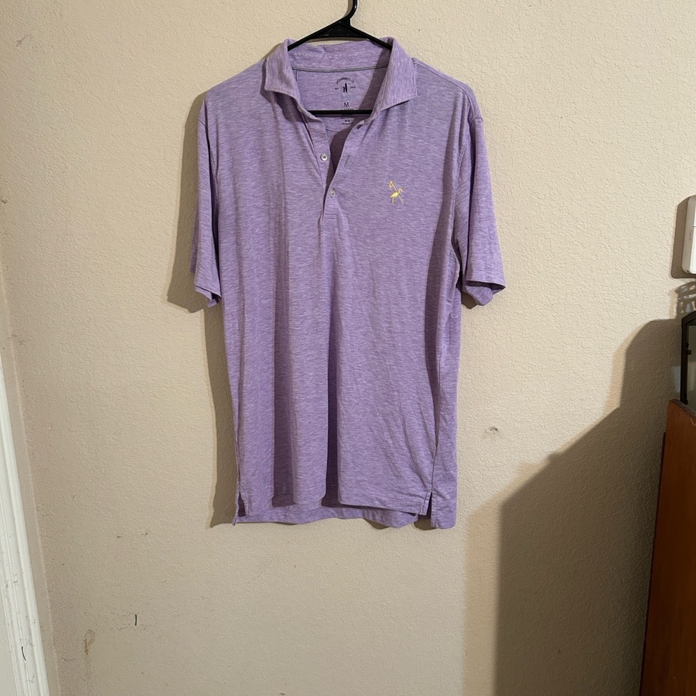 johnnie-O Lavender Polo Shirt
